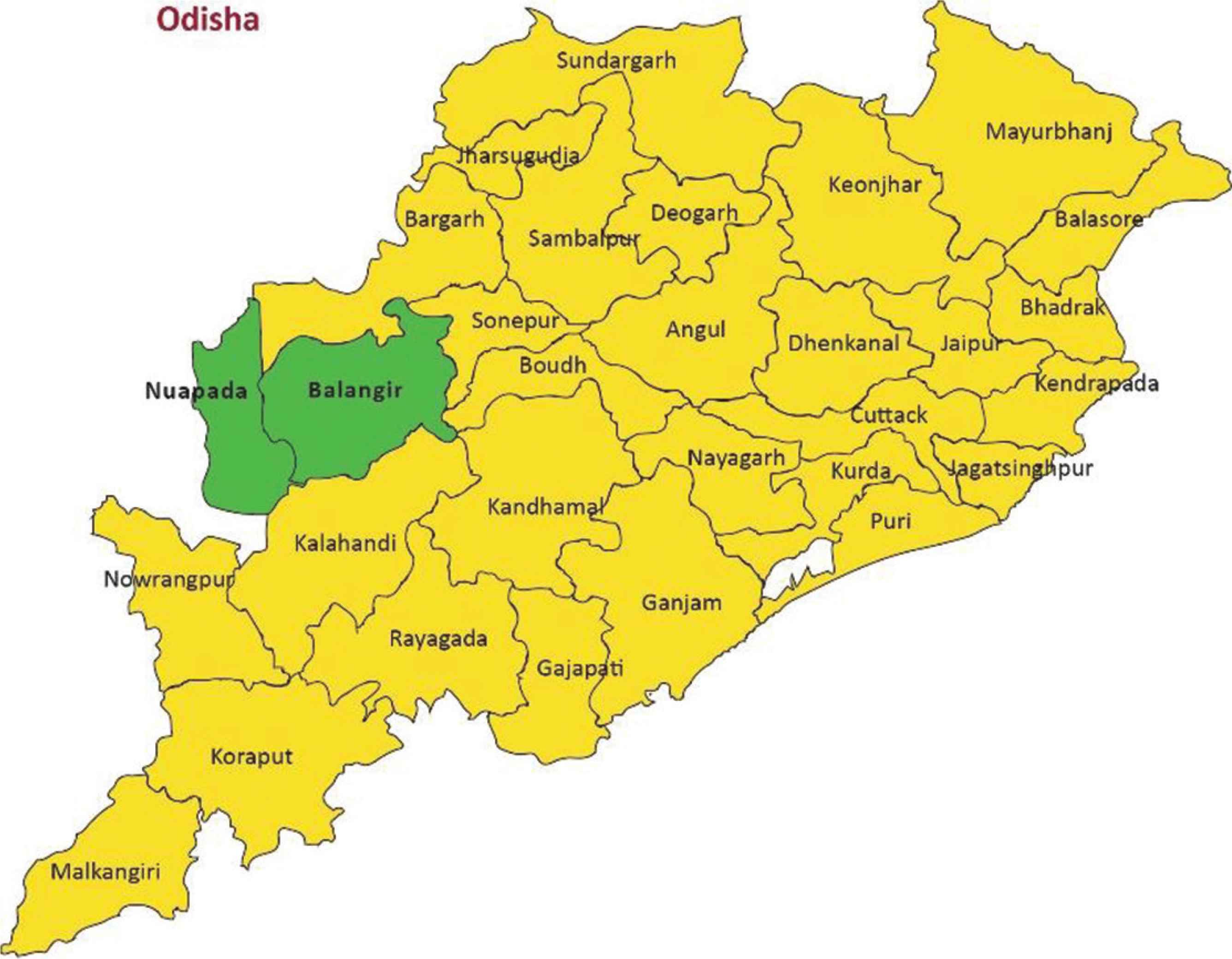 plot map odisha